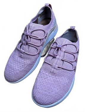Rockport Cobb Hill Light Purple Athletic Sneakers with Easy Lace System Size 10